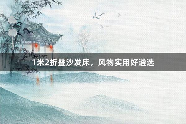 1米2折叠沙发床，风物实用好遴选